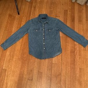 Abercrombie Denim Snap Shirt